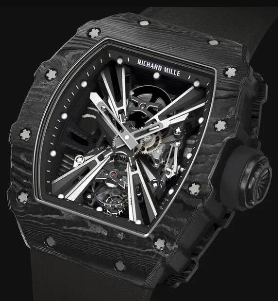 Richard Mille RM 12-01 Carbon Tourbillon Black Watch Replica